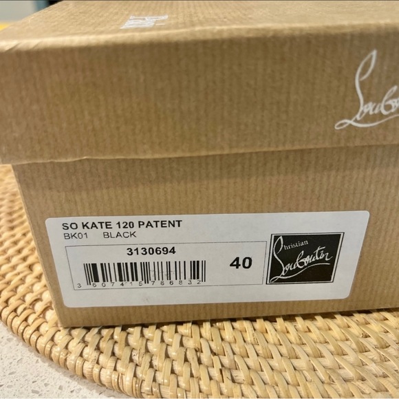 CHRISTIAN LOUBOUTIN SO KATE 120 PATENT 💯 AUTHENTIC - Picture 5 of 6